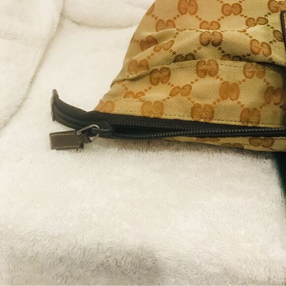 Gucci canvas tote web handle - Picture 4 of 12